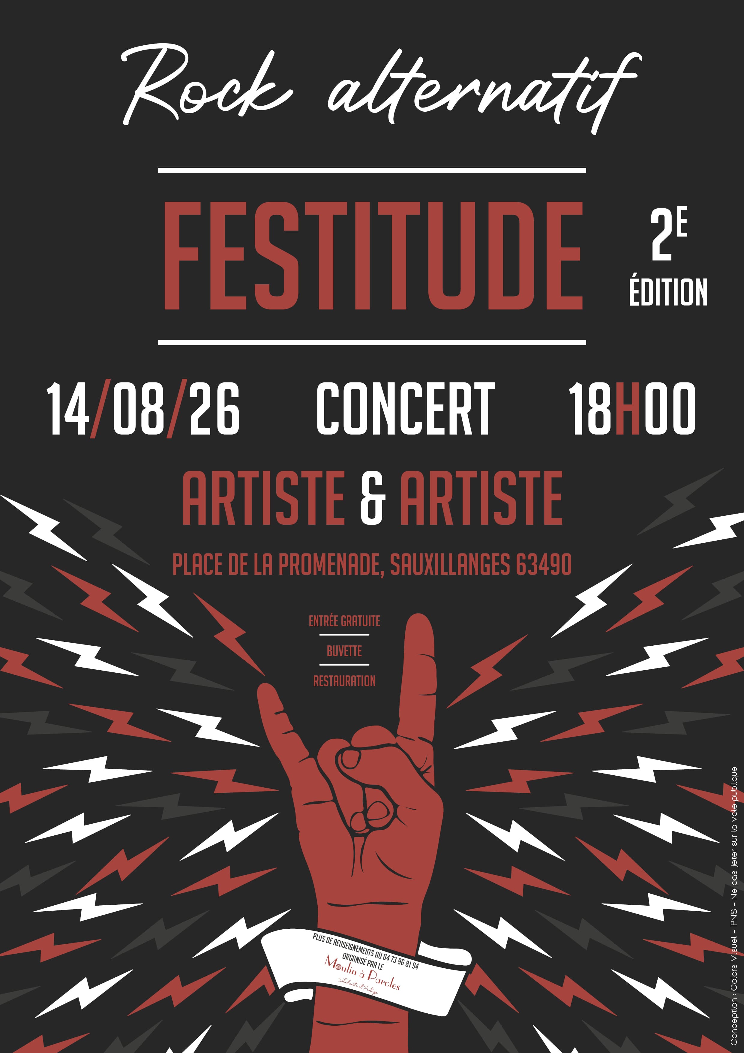 affiche de la festitude